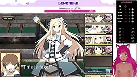 Anime VTuber LewdNeko stars in Evenicle video featuring big tits and creampie