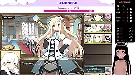 LewdNeko's sensual journey in Evenicle video game