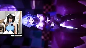 Elixirelf's amateur anime video featuring Aqua's big boobs