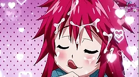 Amateur anime girl makes a living by sucking cum