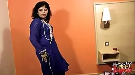 Rupali, the chubby Indian neighbor girl, stars in explicit video
