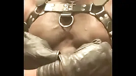 Richard, the sexy black bodybuilder, indulges in intense titplay in this filthy video