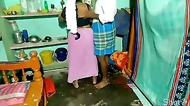 Indian aunt's steamy affair with young lover caught on camera at my house
